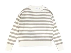 Name It pure cashmere stribet loose strikbluse